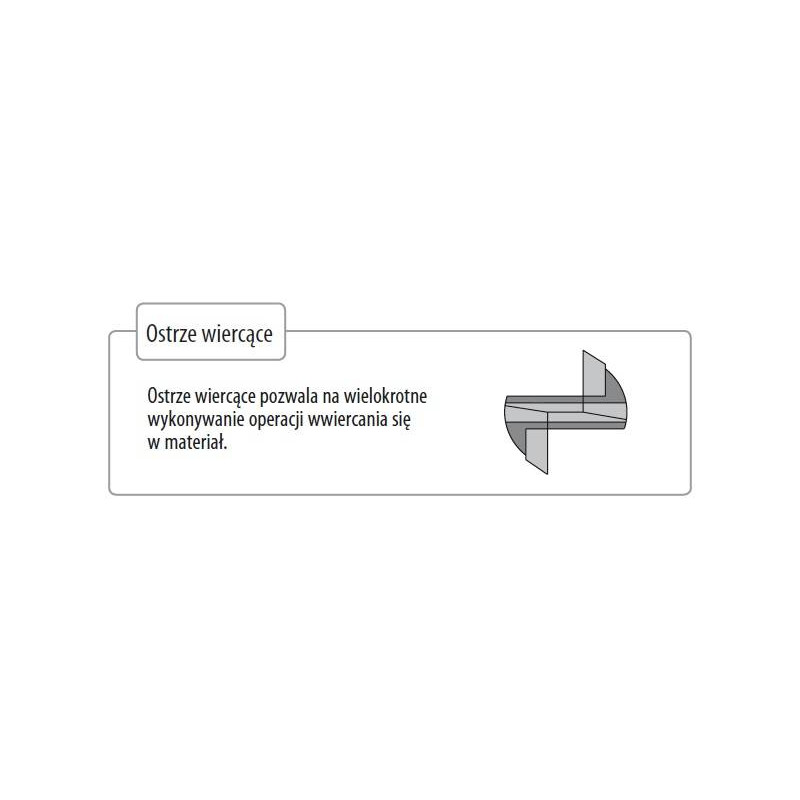 Frez prosty wiercący Frez prosty wiercący