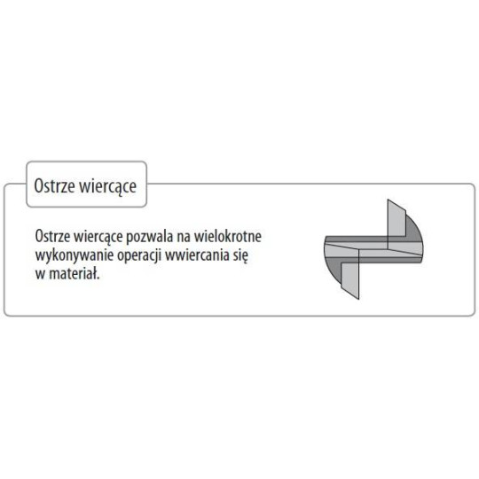 Frez prosty wiercący Frez prosty wiercący