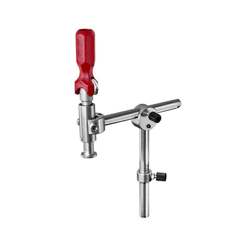 Zacisk spawalniczy z prętem okrągłym do stołu spawalniczego , średnica pręta 16 mm. - PIHER P19100