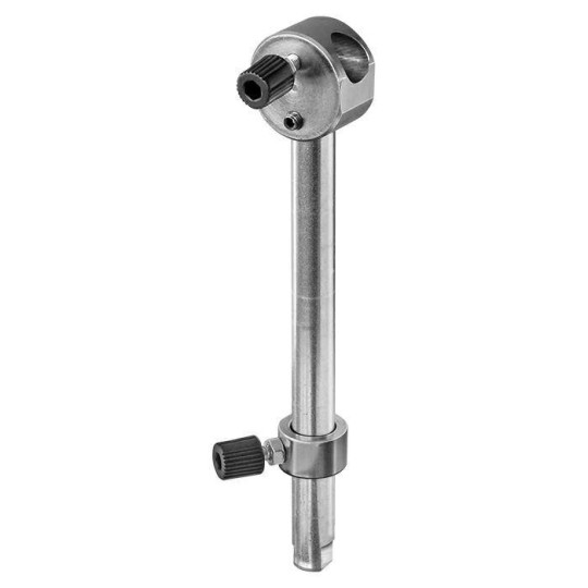 Pręt pionowy do zacisku spawalniczego D-16 L-220 gwint M8M6, stal ocynkowana, ze stoperem i mocowaniem g&oacute;rnym - PIHER P19102