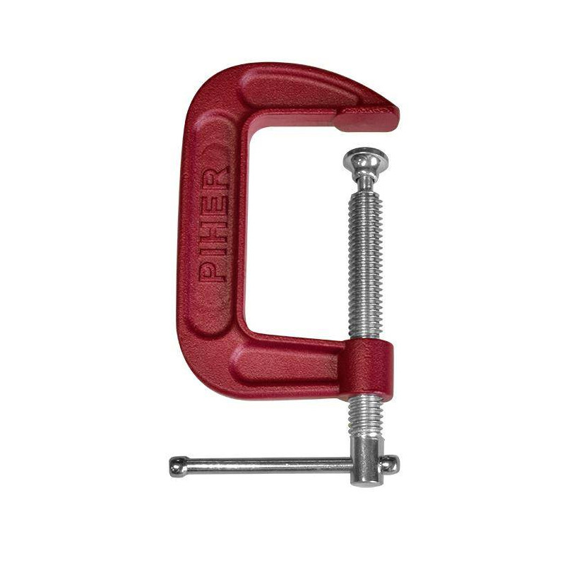 P55420 Zacisk ślusarski typu G 20x6,5 cm maks. nacisk 900 kg - PIHER