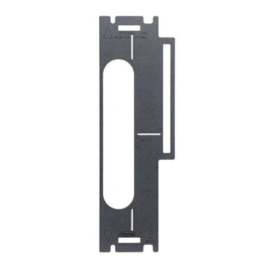 2935185 Szablon Kubica K7080 G40F20 do FR129VB - VIRUTEX