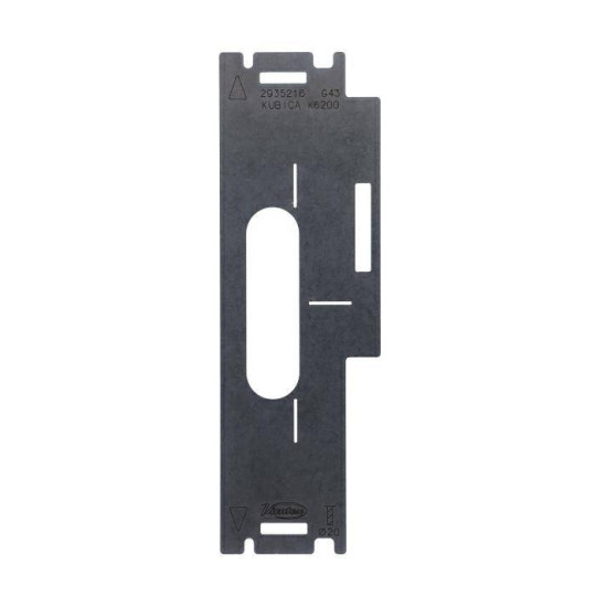 2935216 Szablon pod zawias Kubica K6200 G43F20 do FR129VB - VIRUTEX