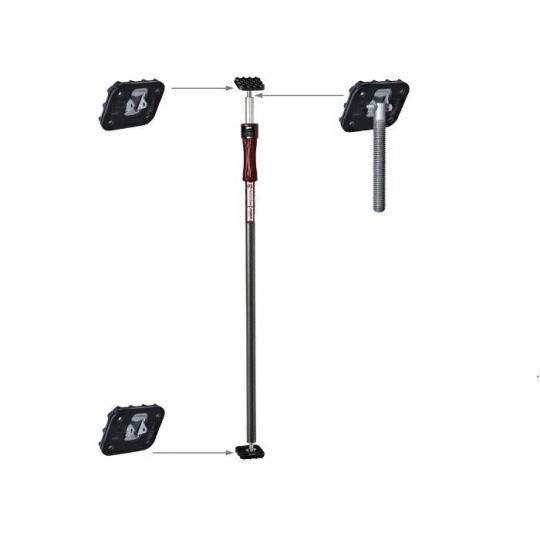 P34504 Stopa wymienna gumowa z gwintem g&oacute;rna pasuje do P0, P1, P2, P3, P4 - PIHER