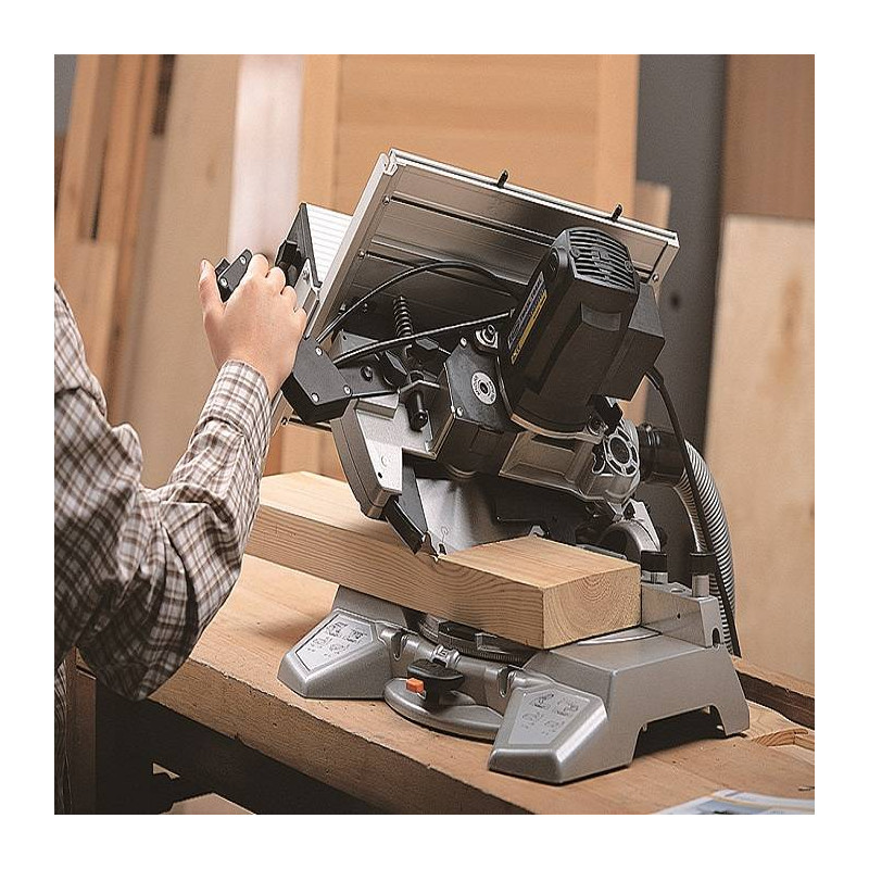 TM43L Ukośnica 1100W 5500RPM śred. tarcz. 250mm 18kg - VIRUTEX