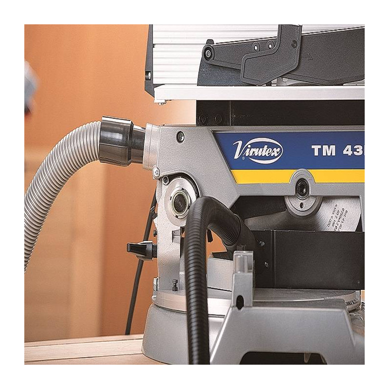 TM43L Ukośnica 1100W 5500RPM śred. tarcz. 250mm 18kg - VIRUTEX