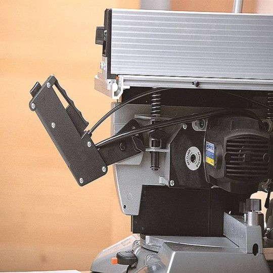 TM43L Ukośnica 1100W 5500RPM śred. tarcz. 250mm 18kg - VIRUTEX