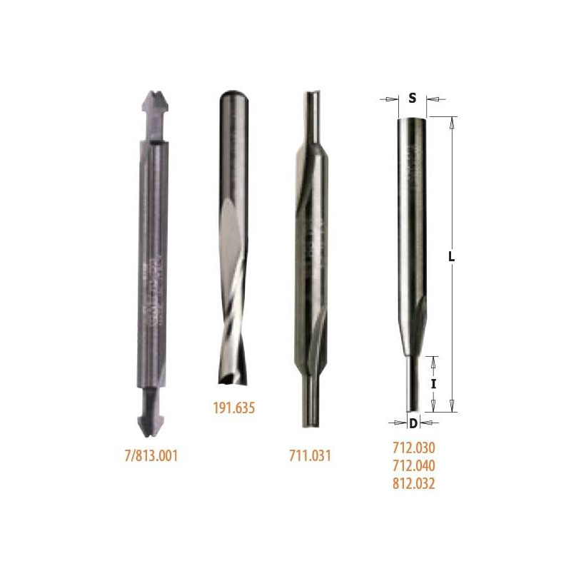 Frez prosty HM seria krótka Frez prosty HM seria krótka