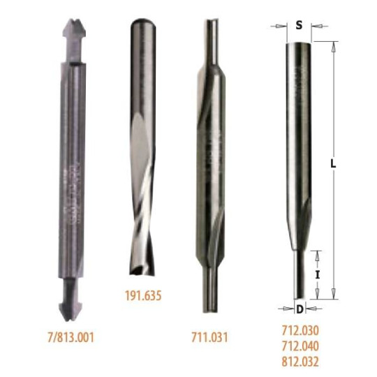 Frez prosty HM seria krótka Frez prosty HM seria krótka