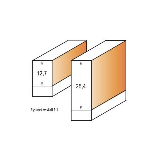 806.001.11 Zestaw frez&oacute;w HW D-9,5-19 S-6,35Z2 CMT