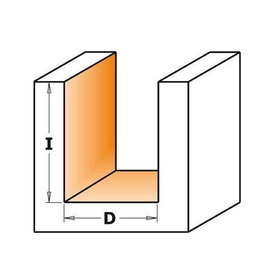 Frez pod zawiasy wnękowe