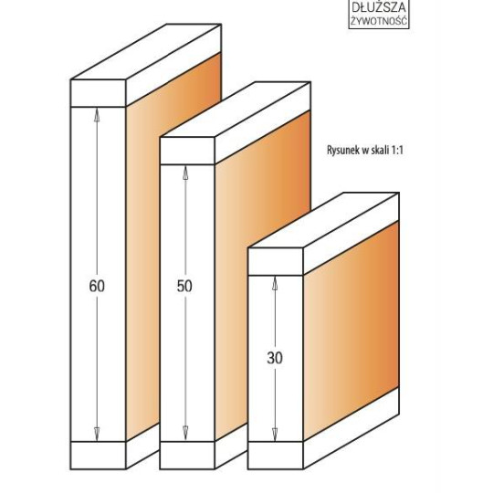 657.191.11B Frez HM D-19I-30L-90 S-8 Z-2 łoż. g&oacute;ra+d&oacute;ł CMT