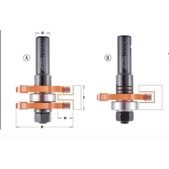 Zestaw do łączenia na pi&oacute;ro i wpust