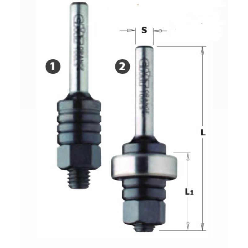 Trzpień z łożyskiem dłuższa wersja