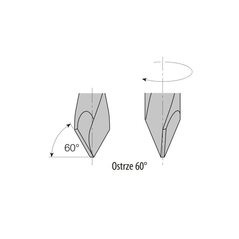 381.060.12 Wiertło przelotowe S10x20mm S10x30mm CMT