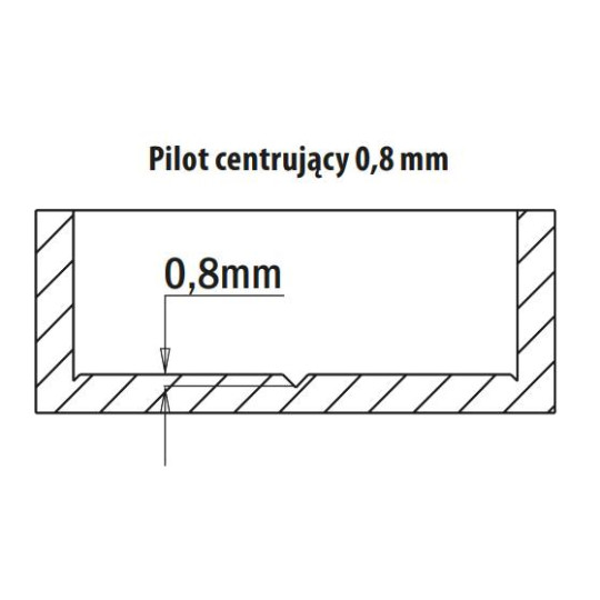 369.200.41 Wiertło puszkowe XTREME D-20 L-70 S-10x26 Z2+2 z łamaczem wi&oacute;ra RH CMT