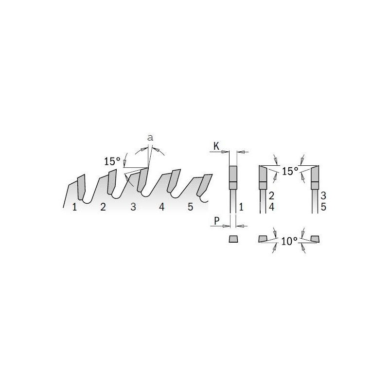 274.100.12M Piła tarcza do cięcia poprzecznego CMT