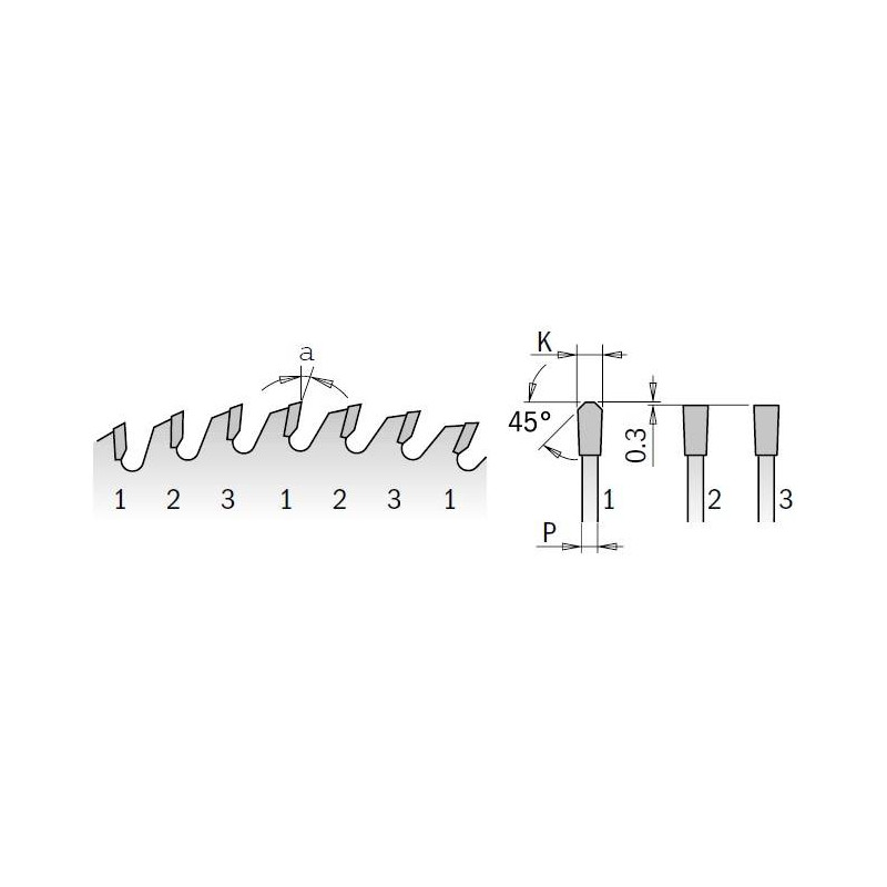 295.078.10M Piła tarcza wykończeniowa CMT