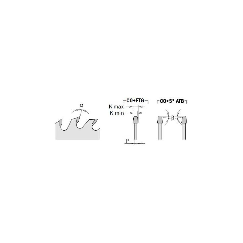 P36.180045036.010 Podcinak piła trapezowa CMT