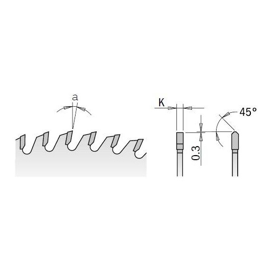 284.120.20M Piła tarcza HM D-500 F-30 Z-120 K/P-4,0/3,2 TCG 5&deg;POS CMT