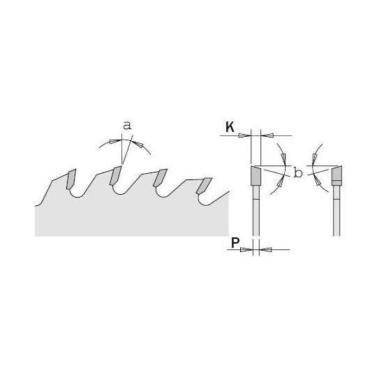 292.125.36H Piła tarcza do cięcia poprzecznego do elektronarzędzi CMT