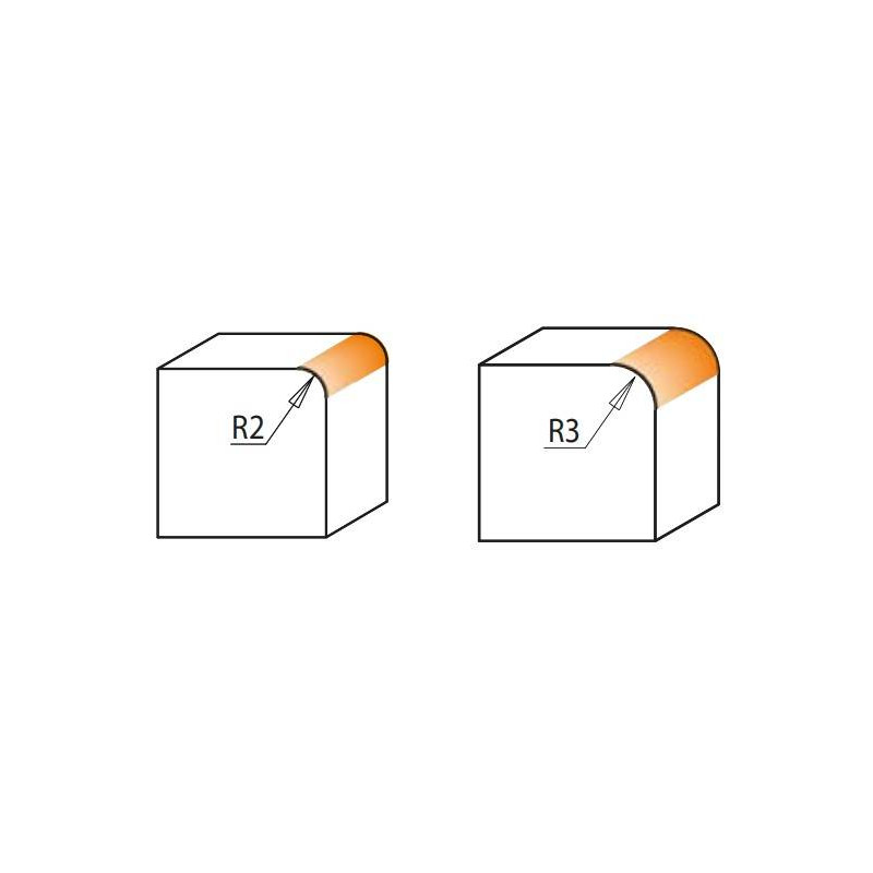 938.167.61 Frez HM R-2D-16,7I-8 S-8 DIA CMT