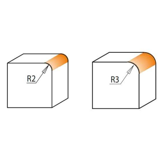 938.167.61 Frez HM R-2D-16,7I-8 S-8 DIA CMT