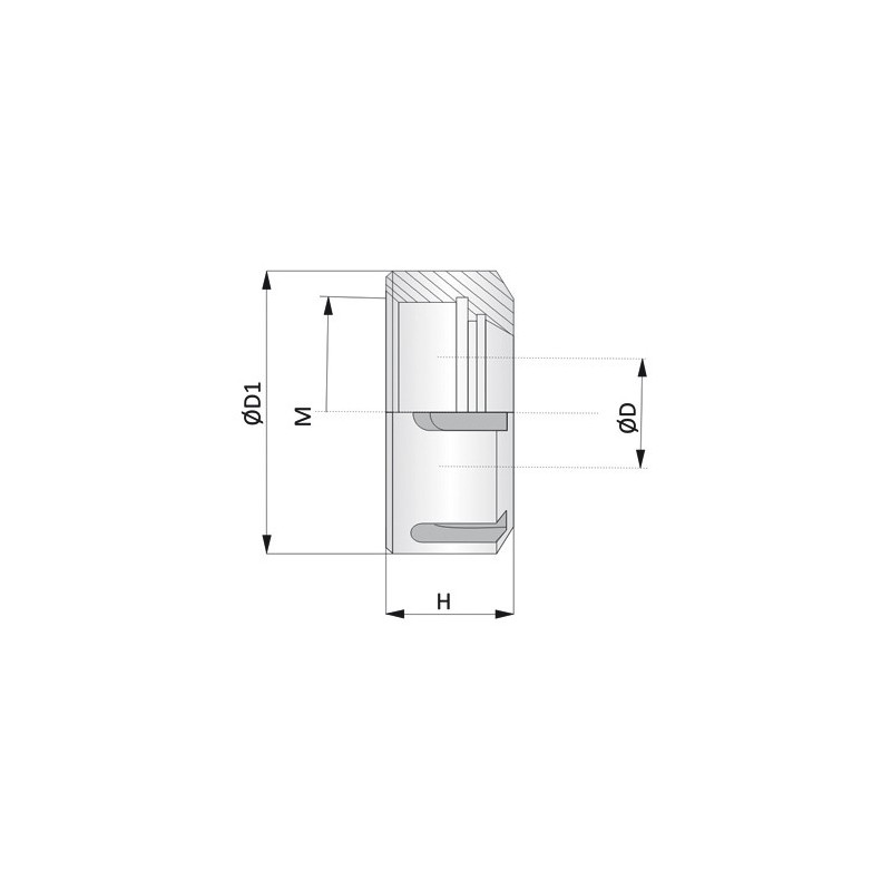Nakrętka standardowa
