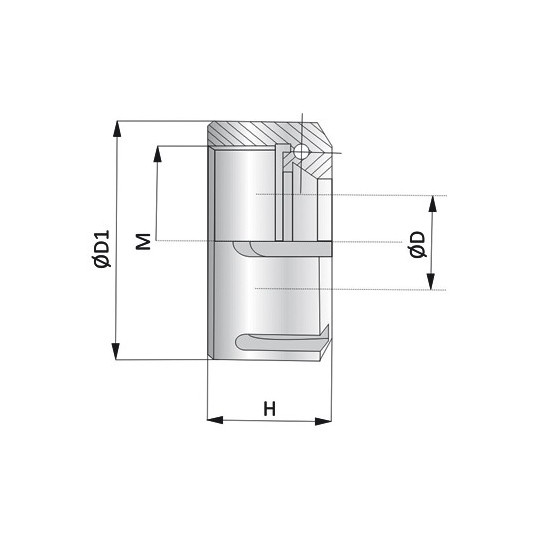 Nakrętka łożyskowana