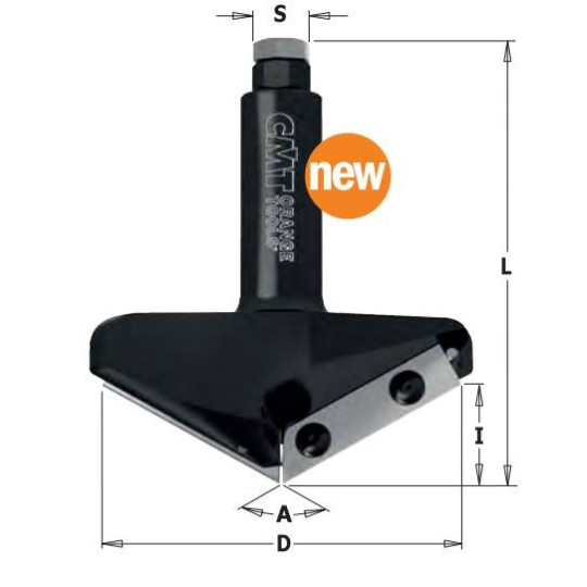 663.102.11 Frez 60 D-44 I-38 L-115 Z-1 S-20 ma płytki wymienne CMT