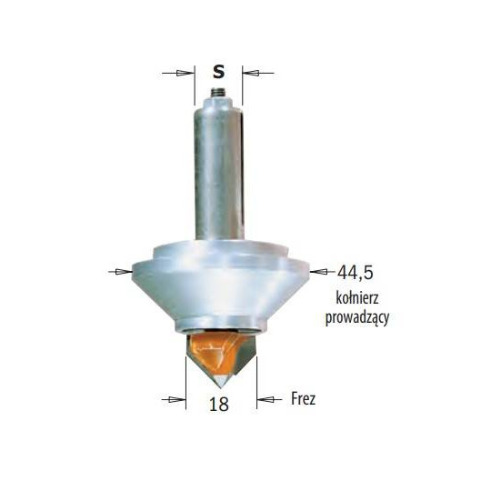 RCS-BIT Frez rzeźbiący CMT