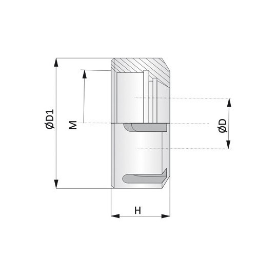 Nakrętka standardowa