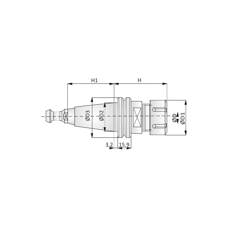 Uchwyt ISO30 Uchwyt ISO30