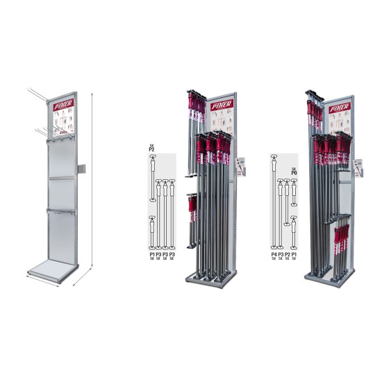 PIHER Multi-podpora teleskopowa PIHER Multi-podpora teleskopowa