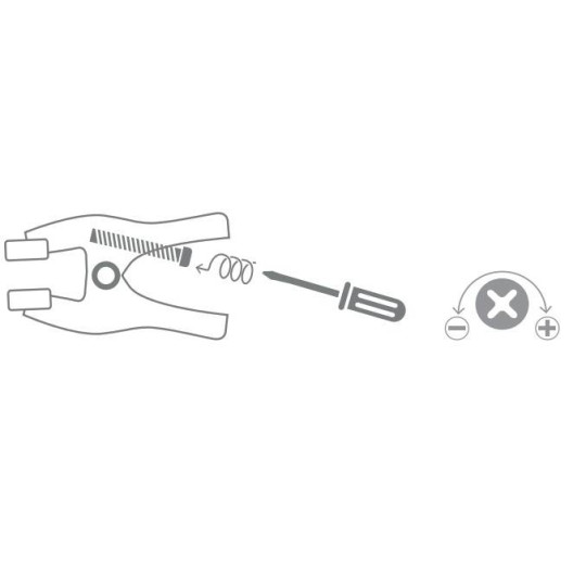 P30911 Ścisk sprężynowy regulowany 16,5 cm zacisk 60x50 mm maks. nacisk 20 kg PIHER