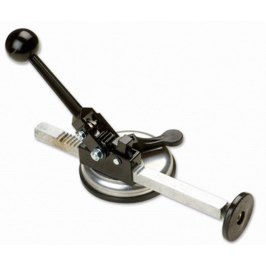 Przyssawka z mechanizmem zapadkowym kątowa