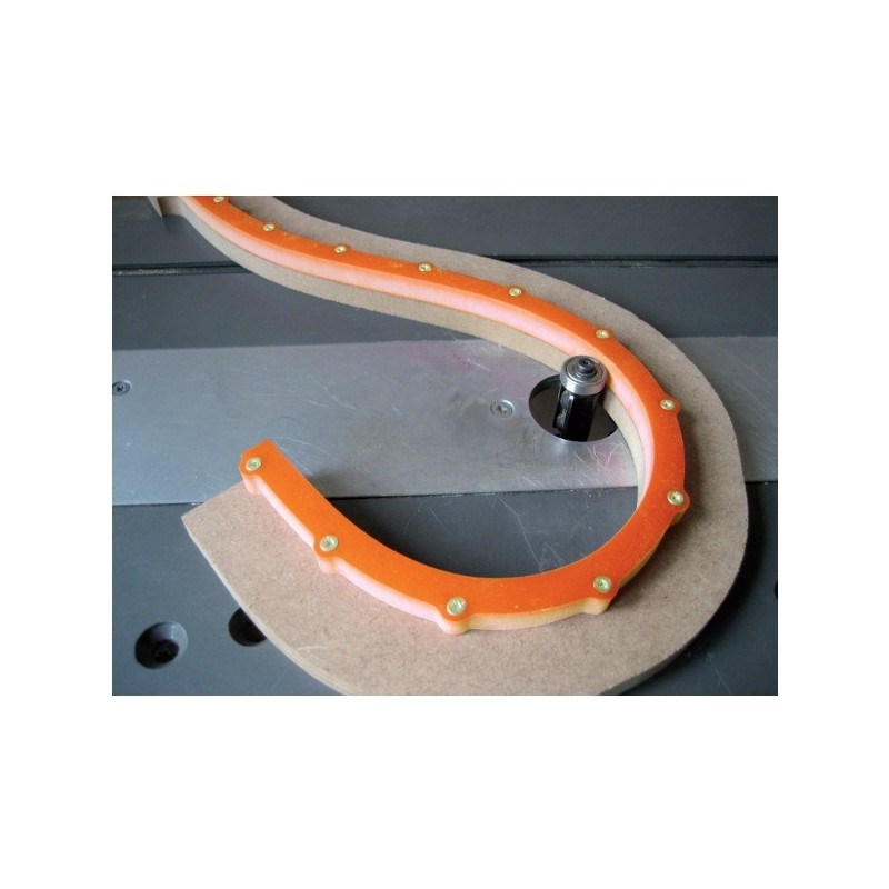 Elastyczny szablon do frezowania Elastyczny szablon do frezowania