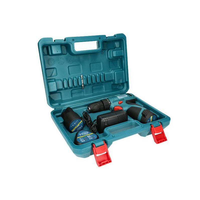 ATB40 Wkrętarka 12V/1.5 Ah + 2 szt bateria 1.5 Ah VIRUTEX