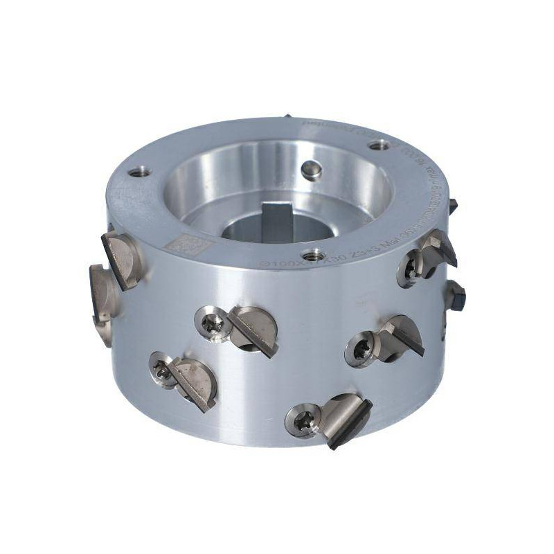 Głowica diamentowa DGL D-100 I-44 d-30+2CH Z-3+3 (12) a30&deg; H-3 RH podfr.g&oacute;rne / SCM/HOMAG/BRANDT/BIESSE ITA TOOLS DGL.100030044.