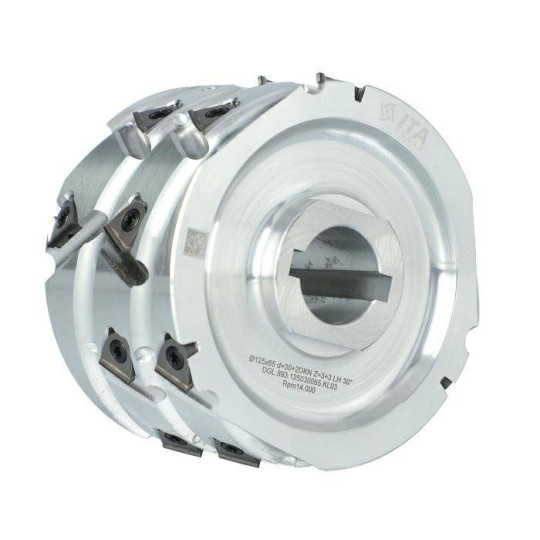 DGL.100030065.4RB3 Głowica DIA D-100 I-65 d-30+2CH Z-3+3 (24) a45&deg; H-3 RH podfr. g&oacute;rne / kołnierz dolny / SCM ITA TOOLS