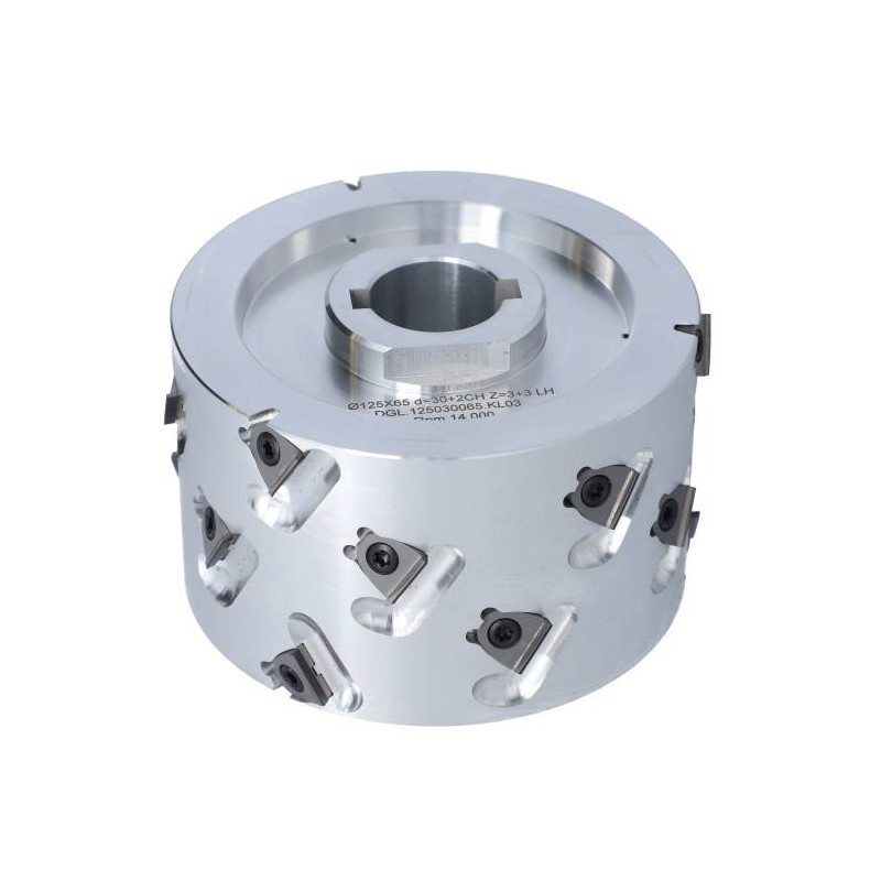 DGL.125030065.KL03 Głowica DIA D-125 I-65/77 d-30+2CH Z-3+3 (18) a30&deg; H-3 LH podfr.dolne fi90x20,5 /od g&oacute;ry kołnierz / IMA ITA TOOLS