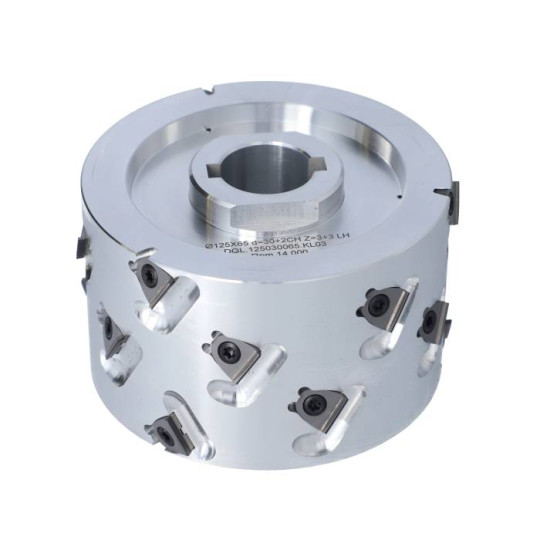 DGL.125030065.KL03 Głowica DIA D-125 I-65/77 d-30+2CH Z-3+3 (18) a30&deg; H-3 LH podfr.dolne fi90x20,5 /od g&oacute;ry kołnierz / IMA ITA TOOLS