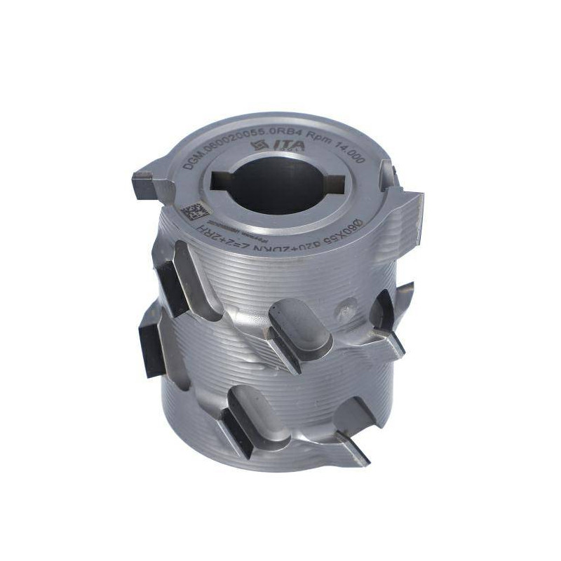 DGM.060020055.0RB4 Głowica DIA D-60 l-55 F-20+2CH LN Z-2+2 (14) H-4,5 RH podfr. g&oacute;rne CEHISA ITA TOOLS