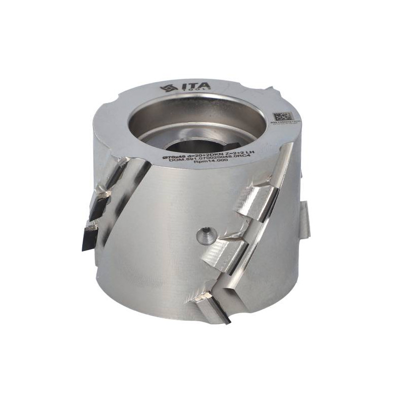 DGM.070020048.0LC4 Głowica D-70 I-48 d-20+2CH Z-2+2 H4,5 LH podfrez. obustronne ITA TOOLS