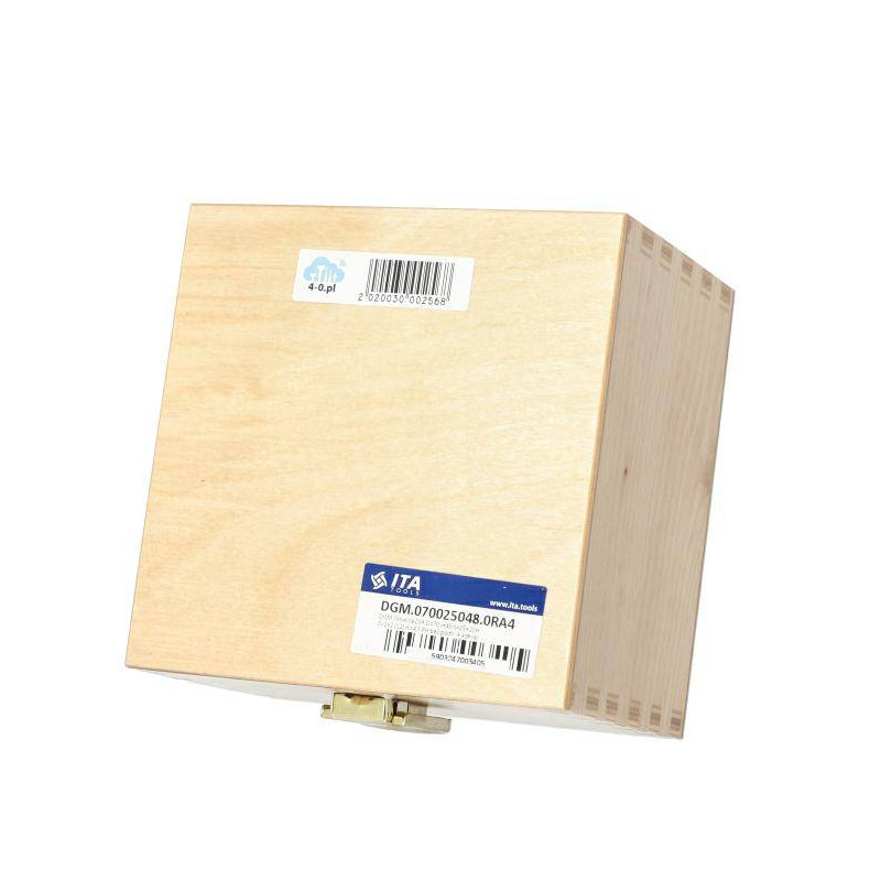 DGM.070025048.0RA4 Głowica DIA D-70 I-48 d-25+2CH LN Z-2+2 (12) H-4,5 RH bez podfr. + kołnierz Hebrock ITA TOOLS