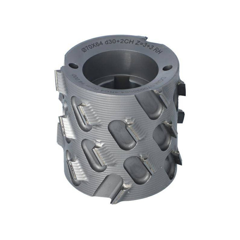 DGM.070030064.4RC4 Głowica DIA D-70 I-64 d-30+2CH LN Z-3+3 (Z24) H-4,5 RH podfrez. obustronne Holz-her / POD KLUCZ / 1801 1802 ITA TOOLS