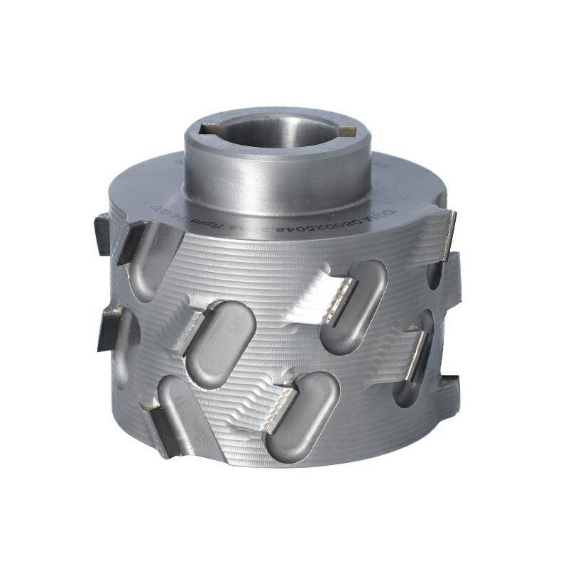 DGM.080025048.1LA4 Głowica D-80 l-48/63 d-25+2CH LN Z-2+2 (12) H-4,5 LH bez podfrez. + kołnierz ITA TOOLS