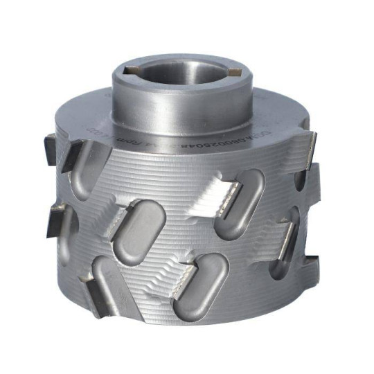 DGM.080025048.1LA4 Głowica D-80 l-48/63 d-25+2CH LN Z-2+2 (12) H-4,5 LH bez podfrez. + kołnierz ITA TOOLS