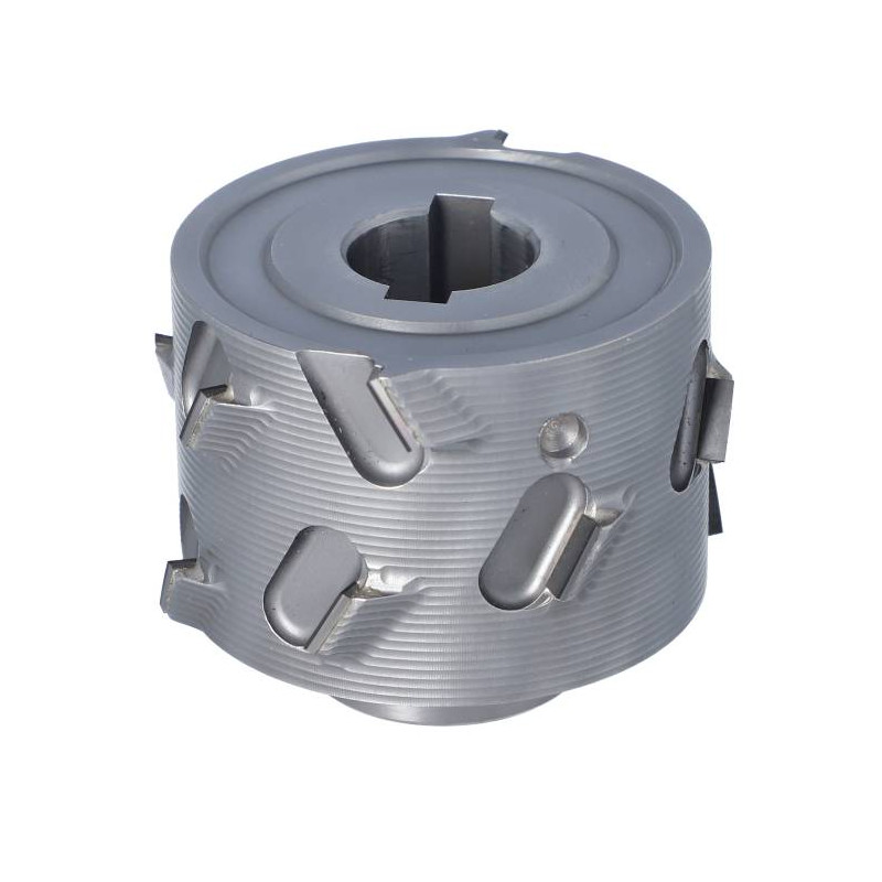 DGM.080025048.1LA4 Głowica D-80 l-48/63 d-25+2CH LN Z-2+2 (12) H-4,5 LH bez podfrez. + kołnierz ITA TOOLS