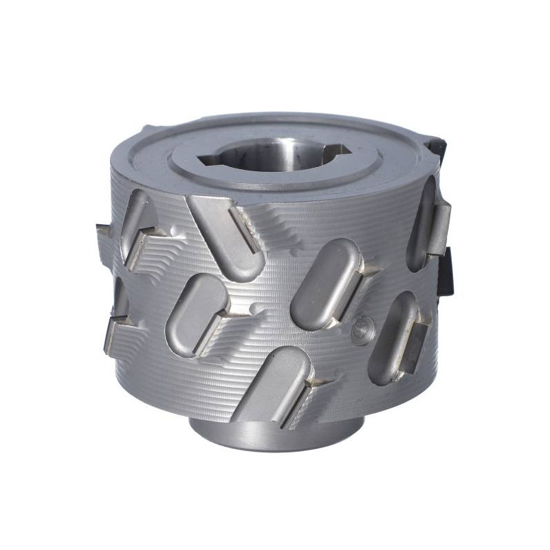 DGM.080025048.1LA4 Głowica D-80 l-48/63 d-25+2CH LN Z-2+2 (12) H-4,5 LH bez podfrez. + kołnierz ITA TOOLS